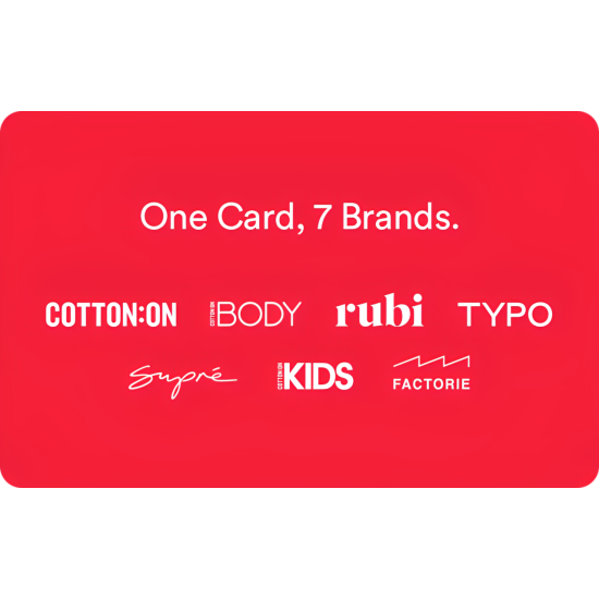 Cotton On Group eGift Card - $50