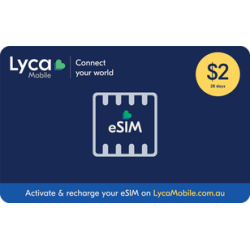 Lyca Mobile $2 Starter eSIM